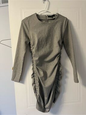 Dynamite side ruched dress